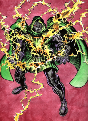 Rich Buckler's new take on Doctor Doom