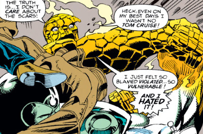 The Thing... he's violated
